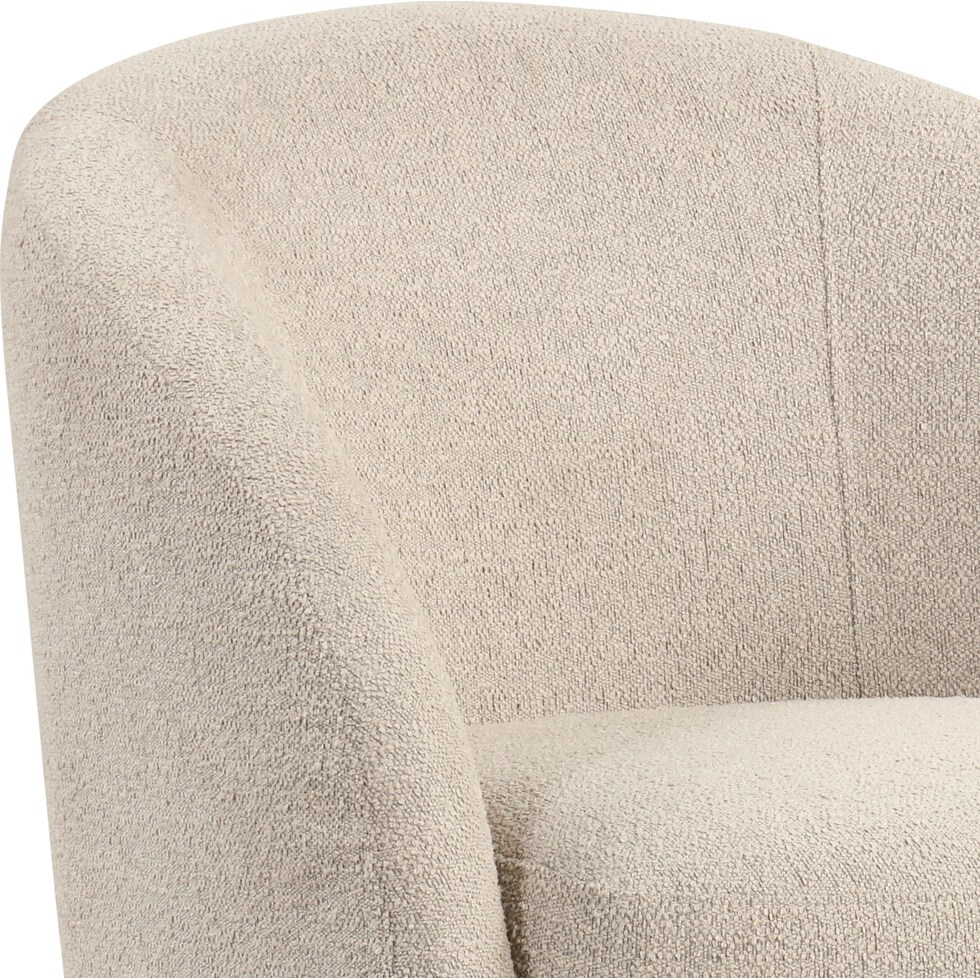 georgia neutral accent chair   