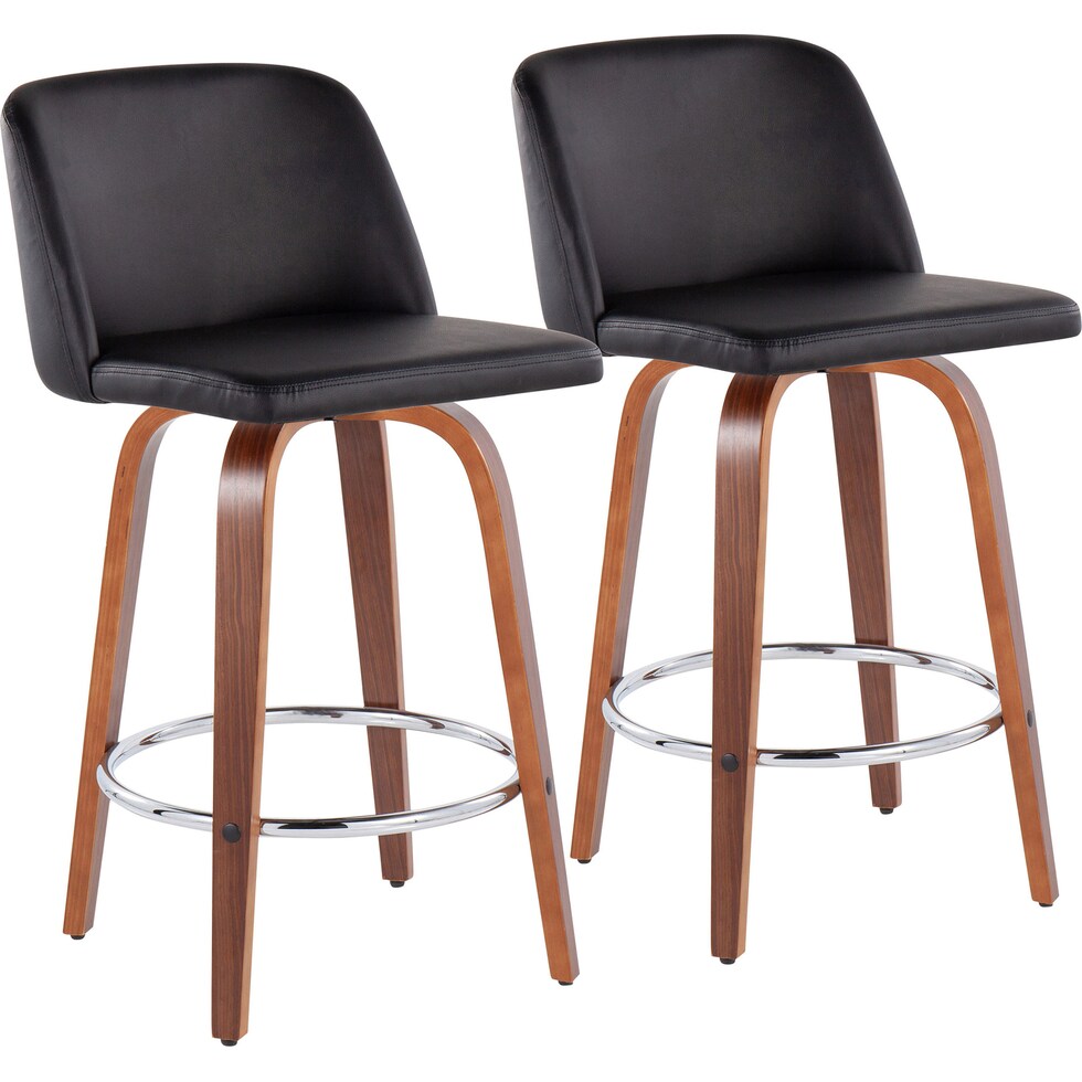 gerard black counter height stool   