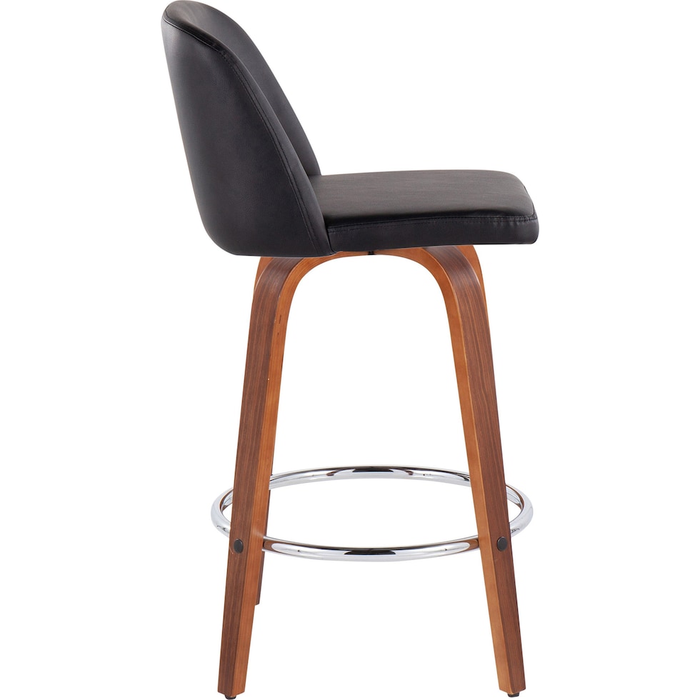 gerard black counter height stool   