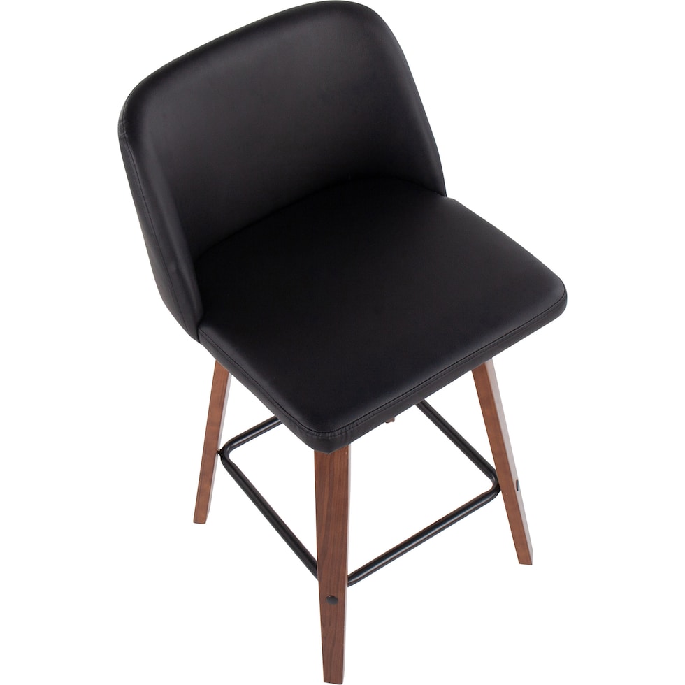 gerard black counter height stool   