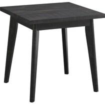 gianna black pc table set   