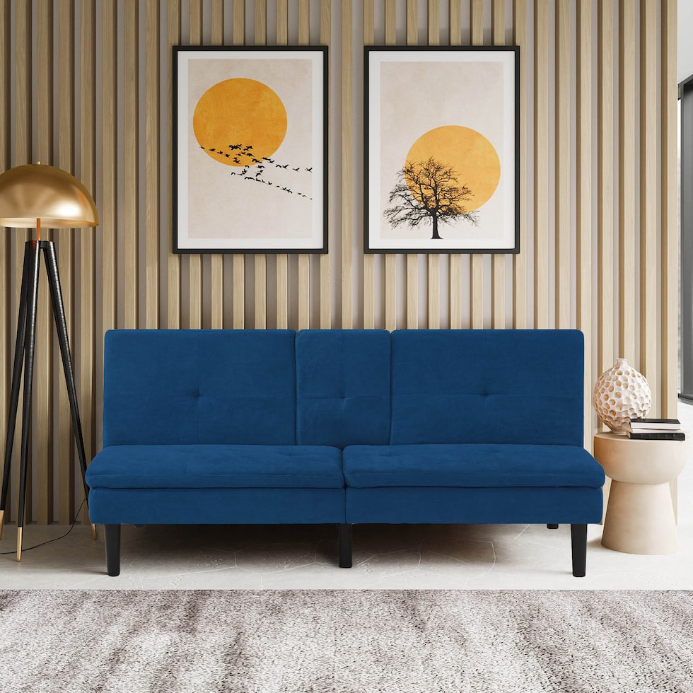 gianne blue futon   