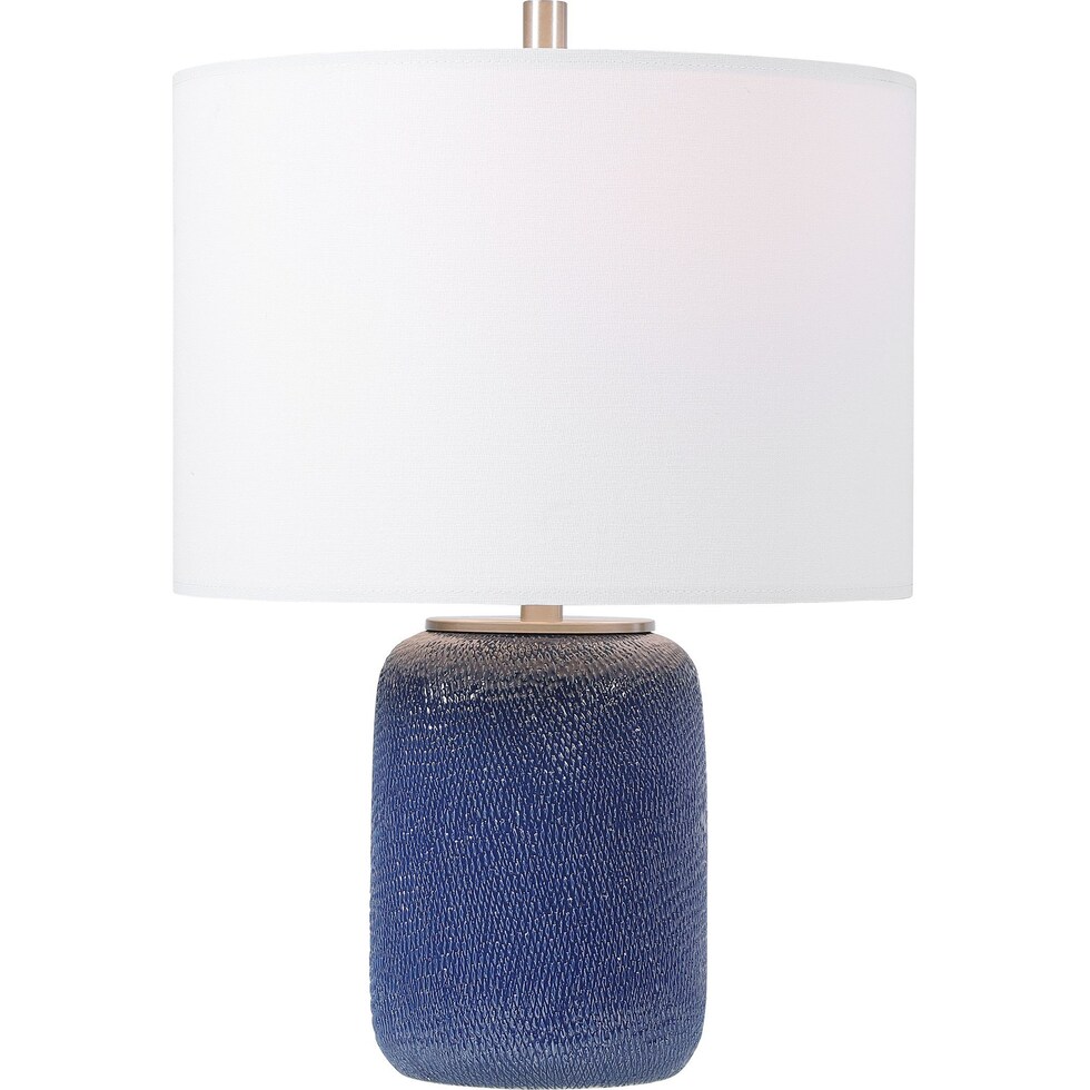 gianne blue table lamp   