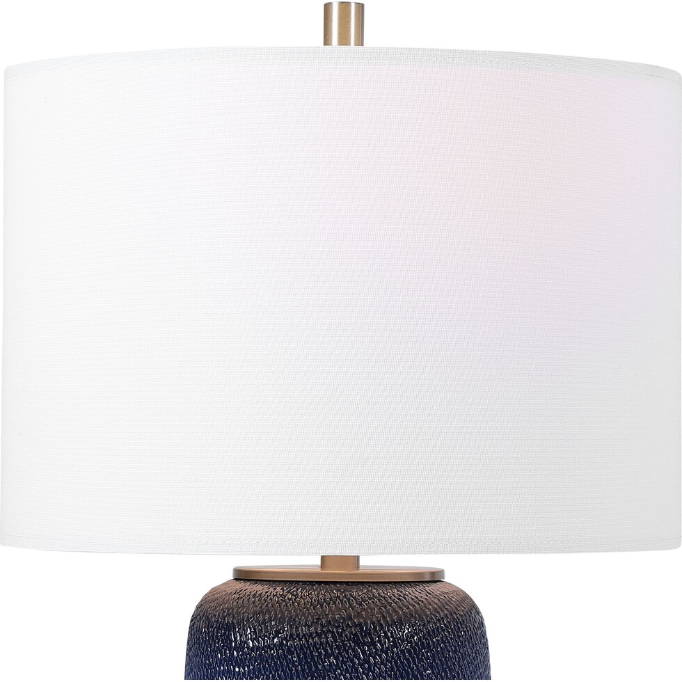 gianne blue table lamp   