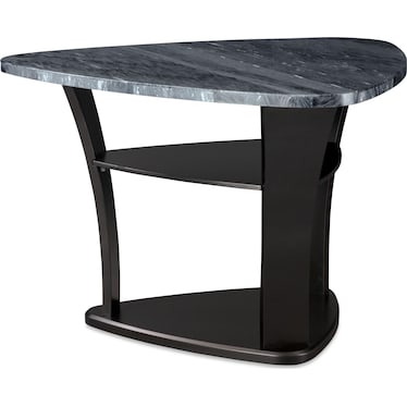 Gibson Marble Dining Table, 2 Backless Stools, 2 Swivel Stools and 1 Curve Bench