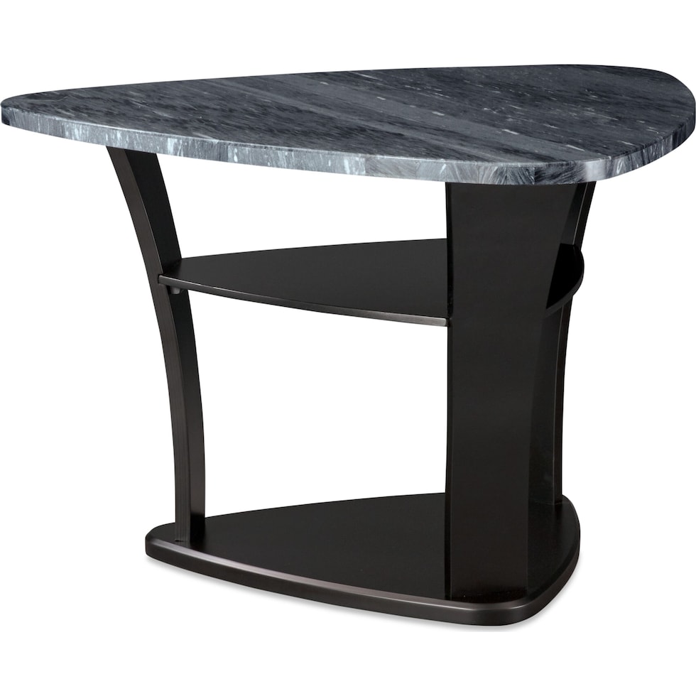 gibson gray dining table   