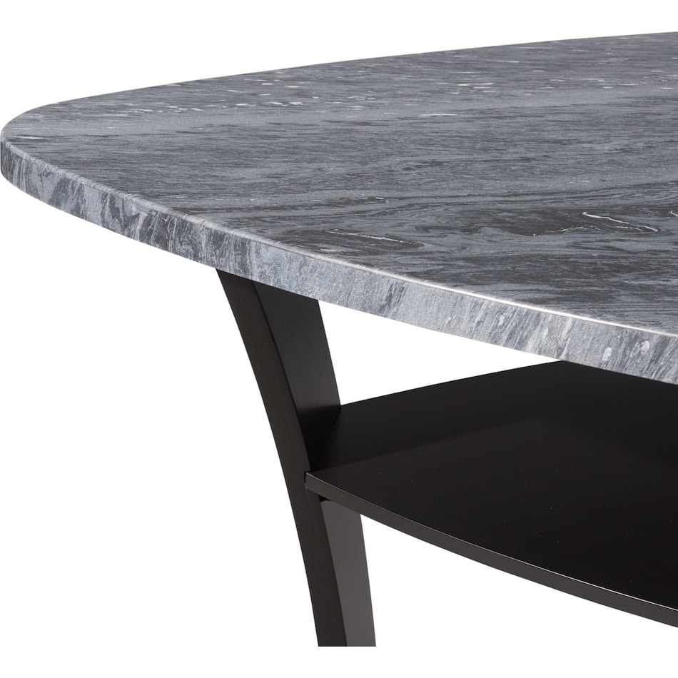 gibson gray dining table   