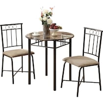 gideon brown black  pc dining room   