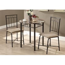 gideon brown black  pc dining room   