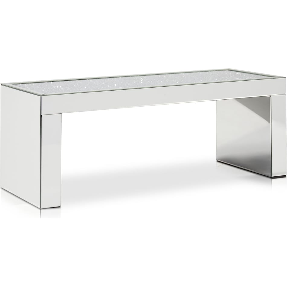 gigi silver coffee table   