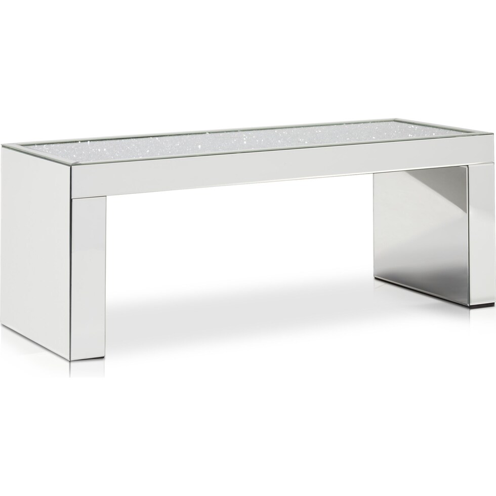 gigi silver coffee table   