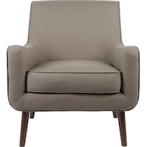 gillian gray accent chair   