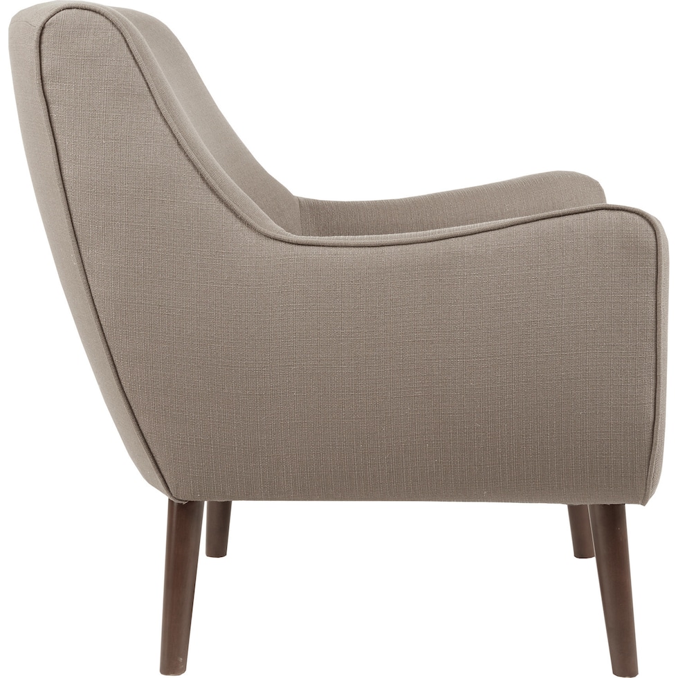 gillian gray accent chair   