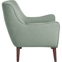 gillian green accent chair   