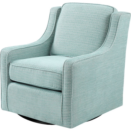 Gilmher Swivel Chair - Blue