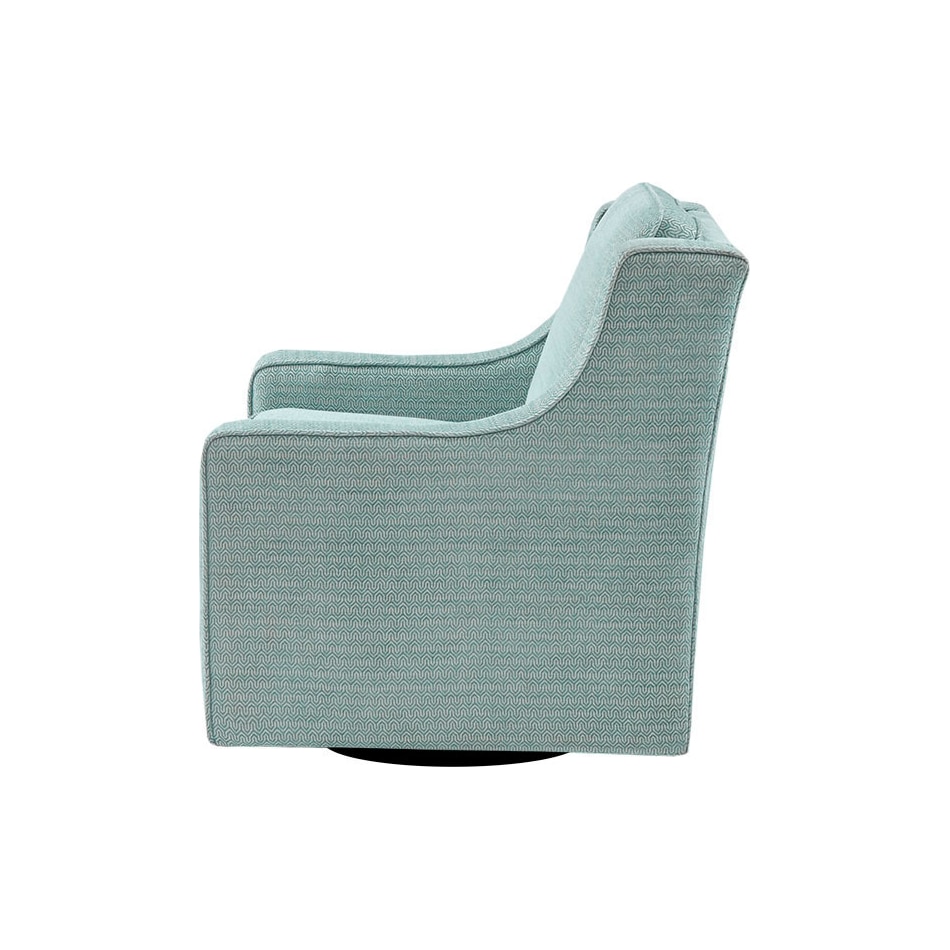 gilmher blue accent chair   