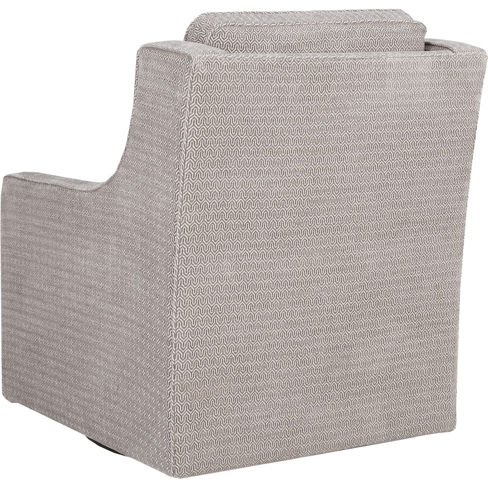 gilmher gray accent chair   