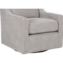 gilmher gray accent chair   