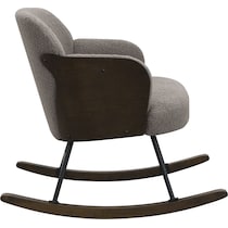 gilmore light brown rocking chair   
