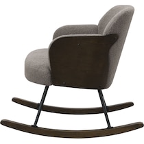 gilmore light brown rocking chair   