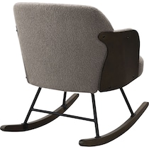 gilmore light brown rocking chair   