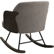 gilmore light brown rocking chair   
