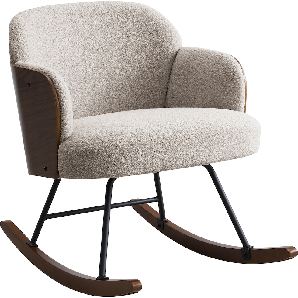 gilmore neutral rocking chair   