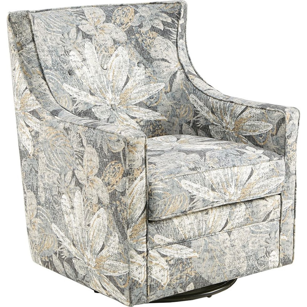 gina multicolor swivel chair   