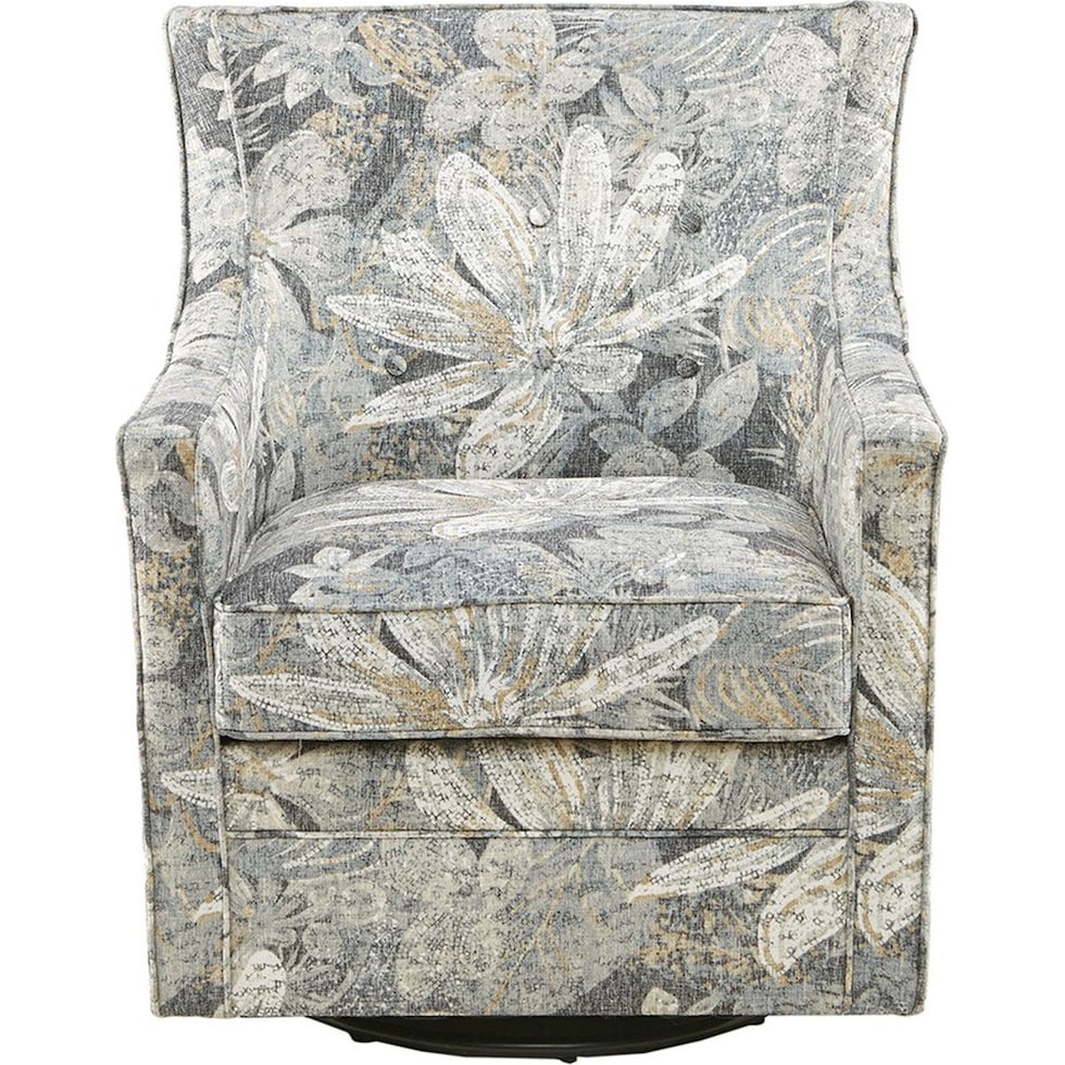 gina multicolor swivel chair   