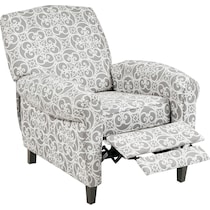 ginny gray manual recliner   