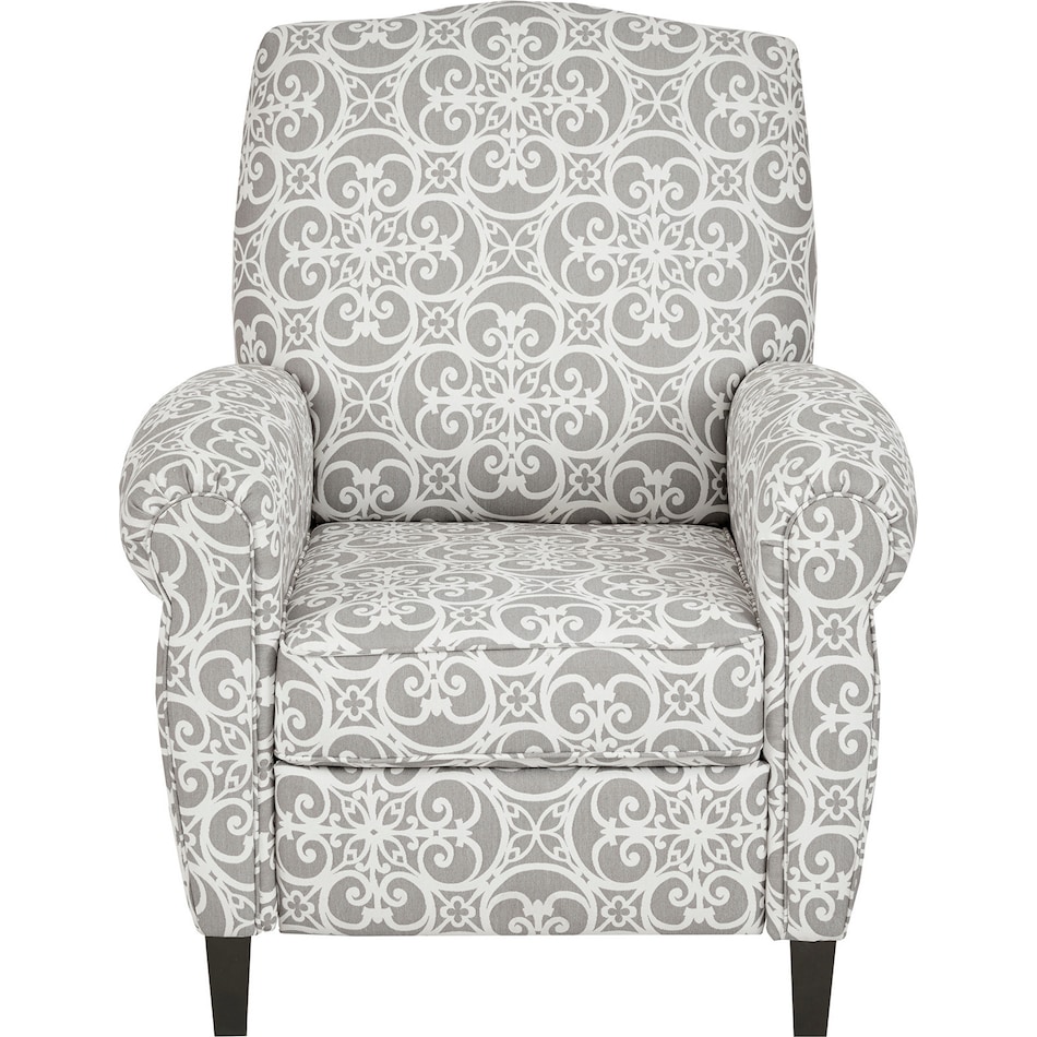 ginny gray manual recliner   