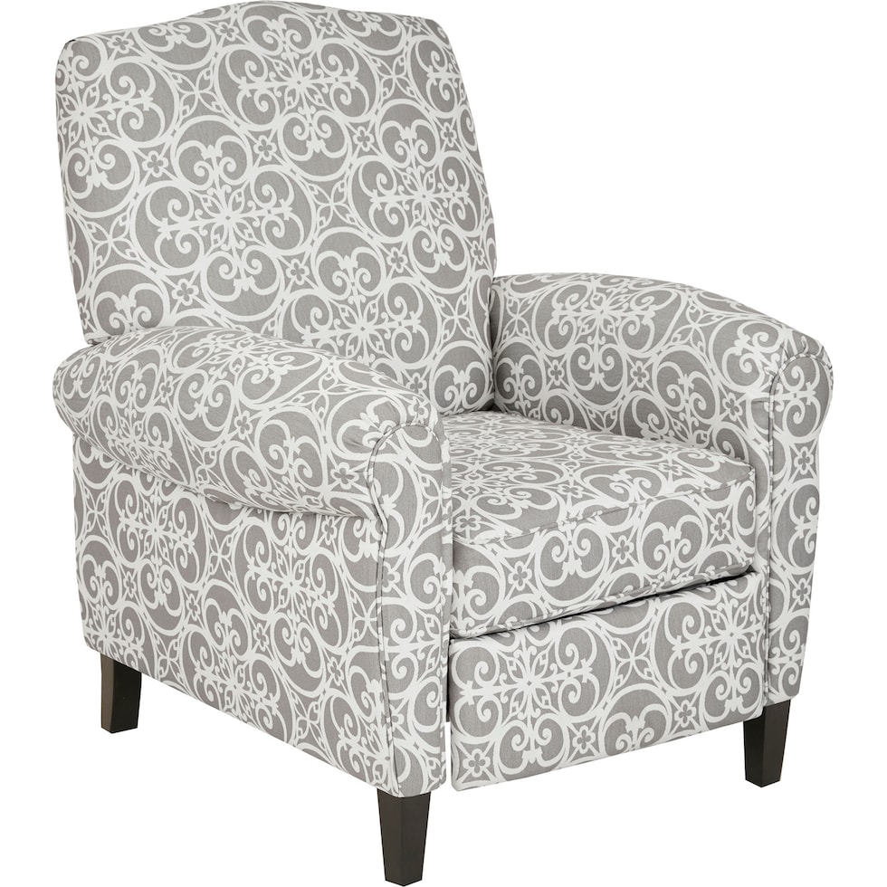 ginny gray recliner   