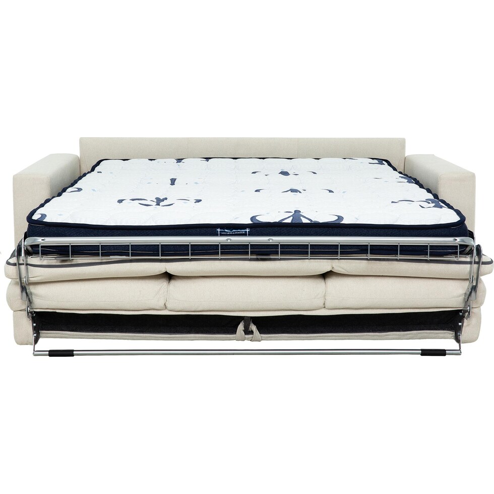 giotto white queen sleeper sofa   