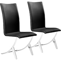 giovanni black dining chair   