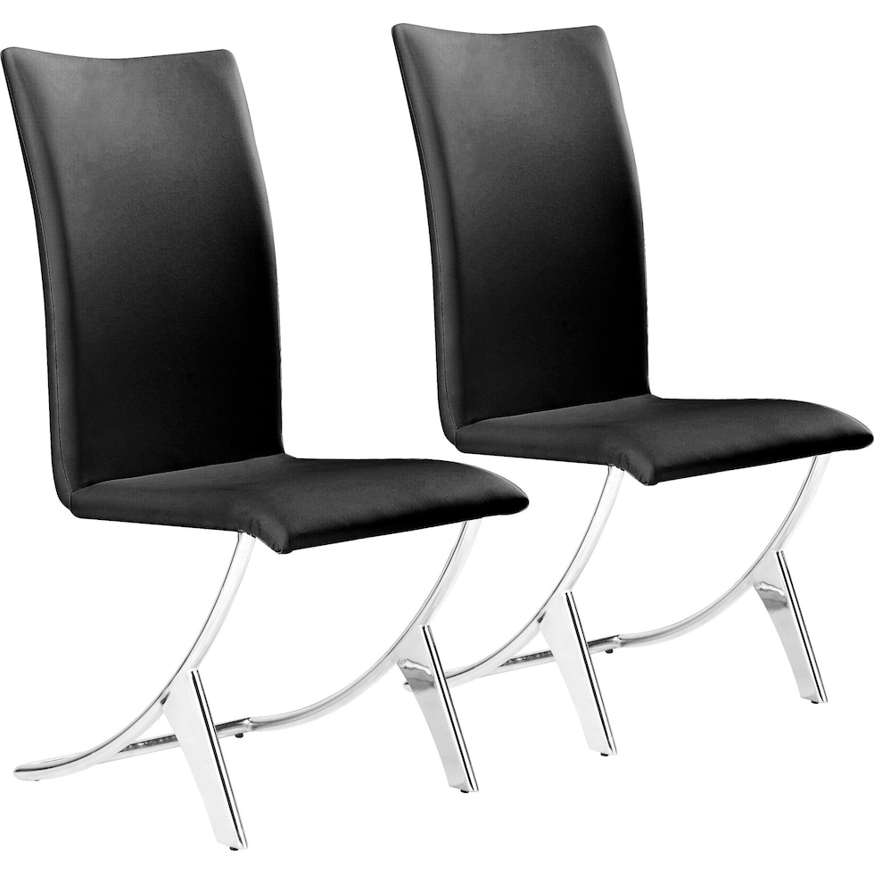 giovanni black dining chair   