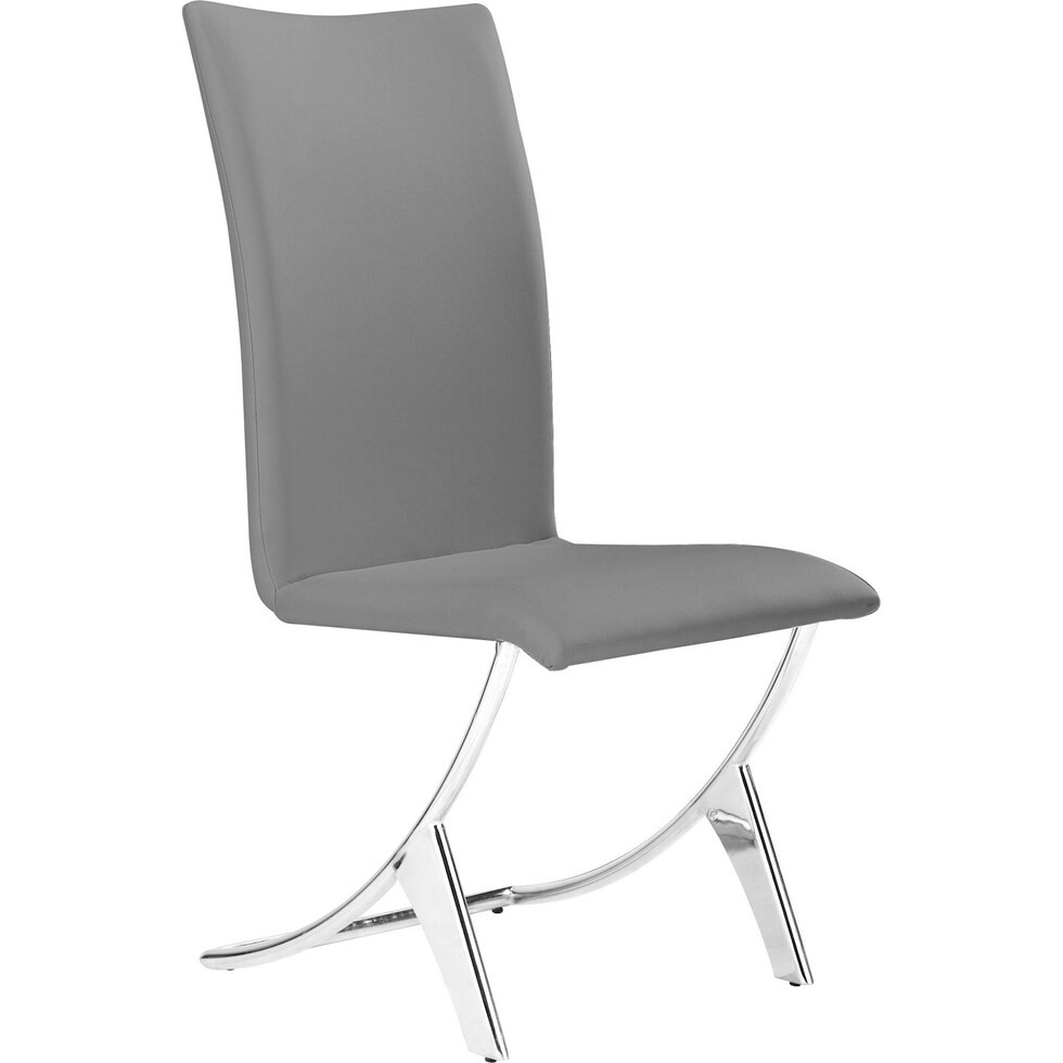 giovanni gray dining chair   
