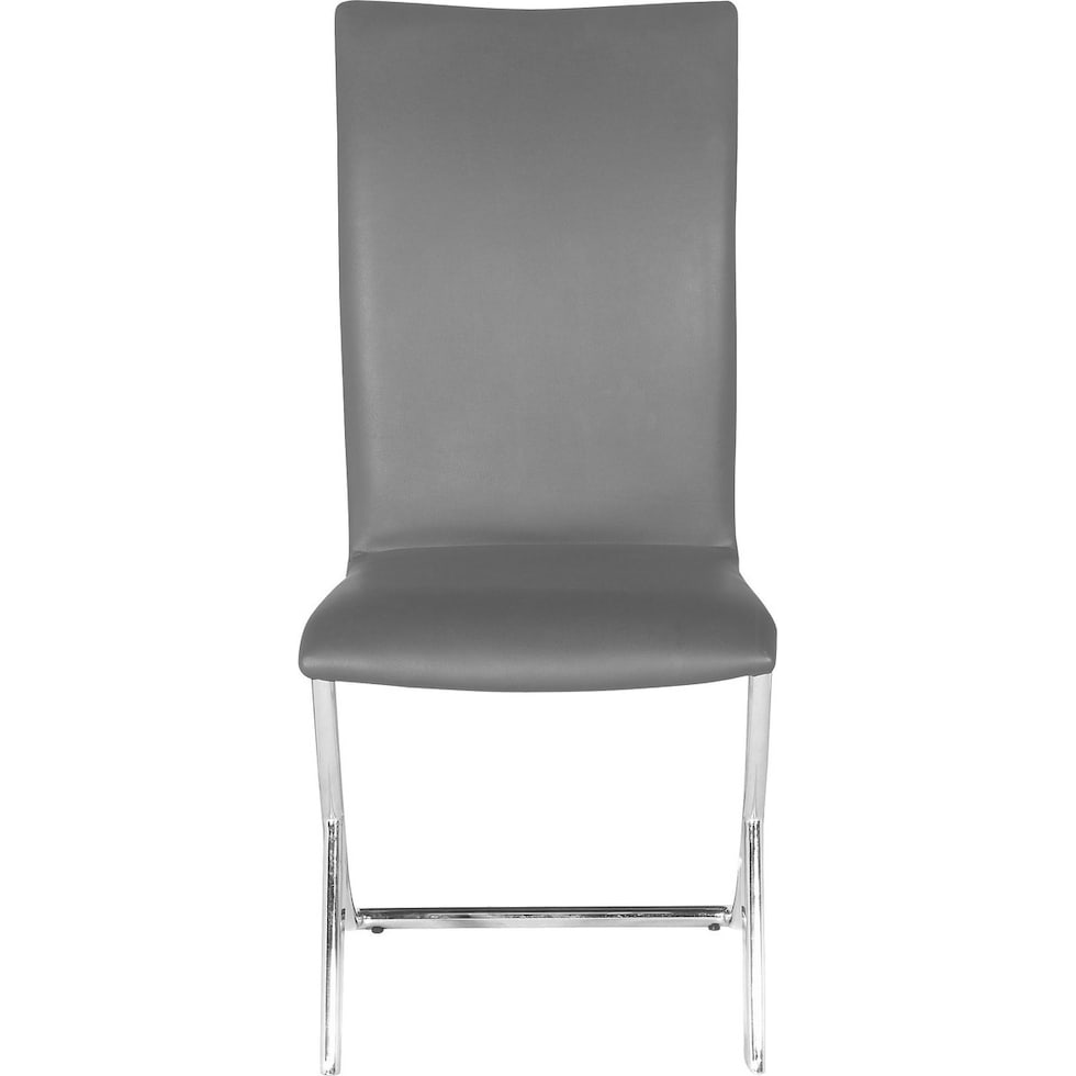 giovanni gray dining chair   
