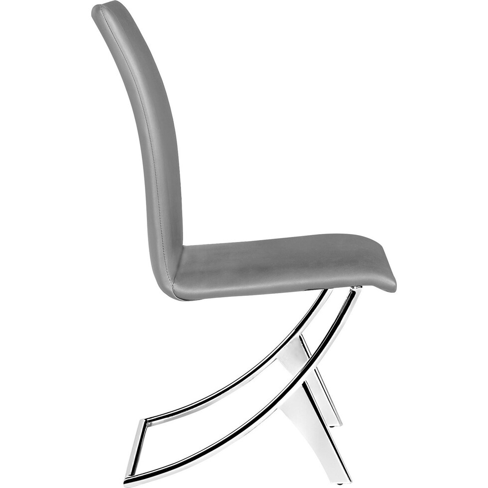 giovanni gray dining chair   