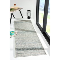 girona blue outdoor area rug   