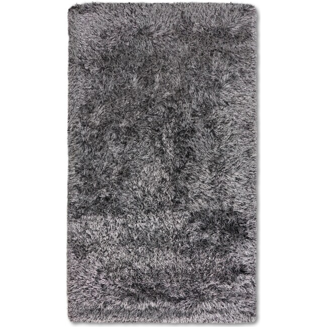 Rugs - Glam Area Rug - Black