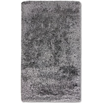 glam black area rug  x    
