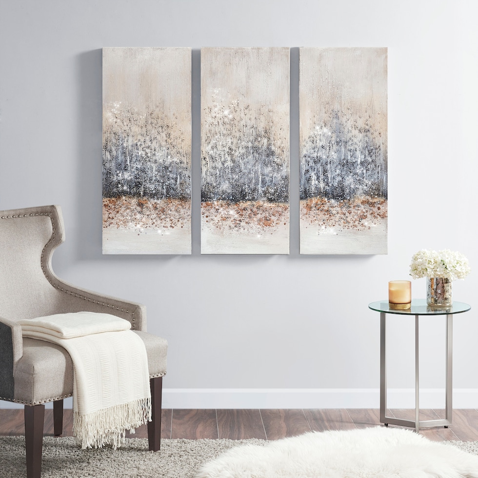 glamour neutral wall art   