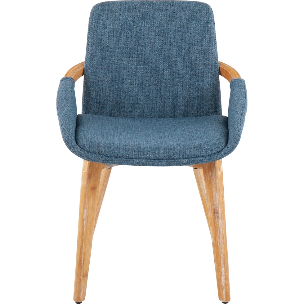 glasgow blue dining chair   