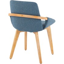 glasgow blue dining chair   