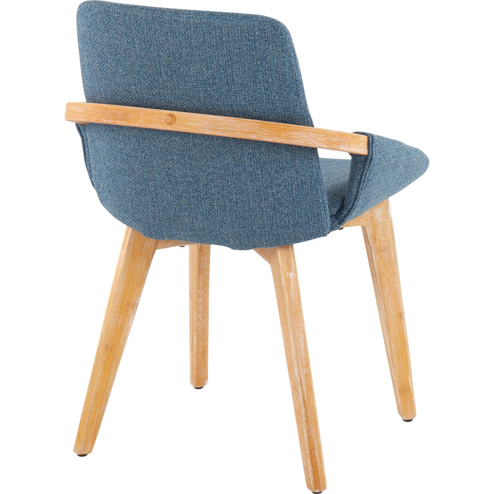 glasgow blue dining chair   