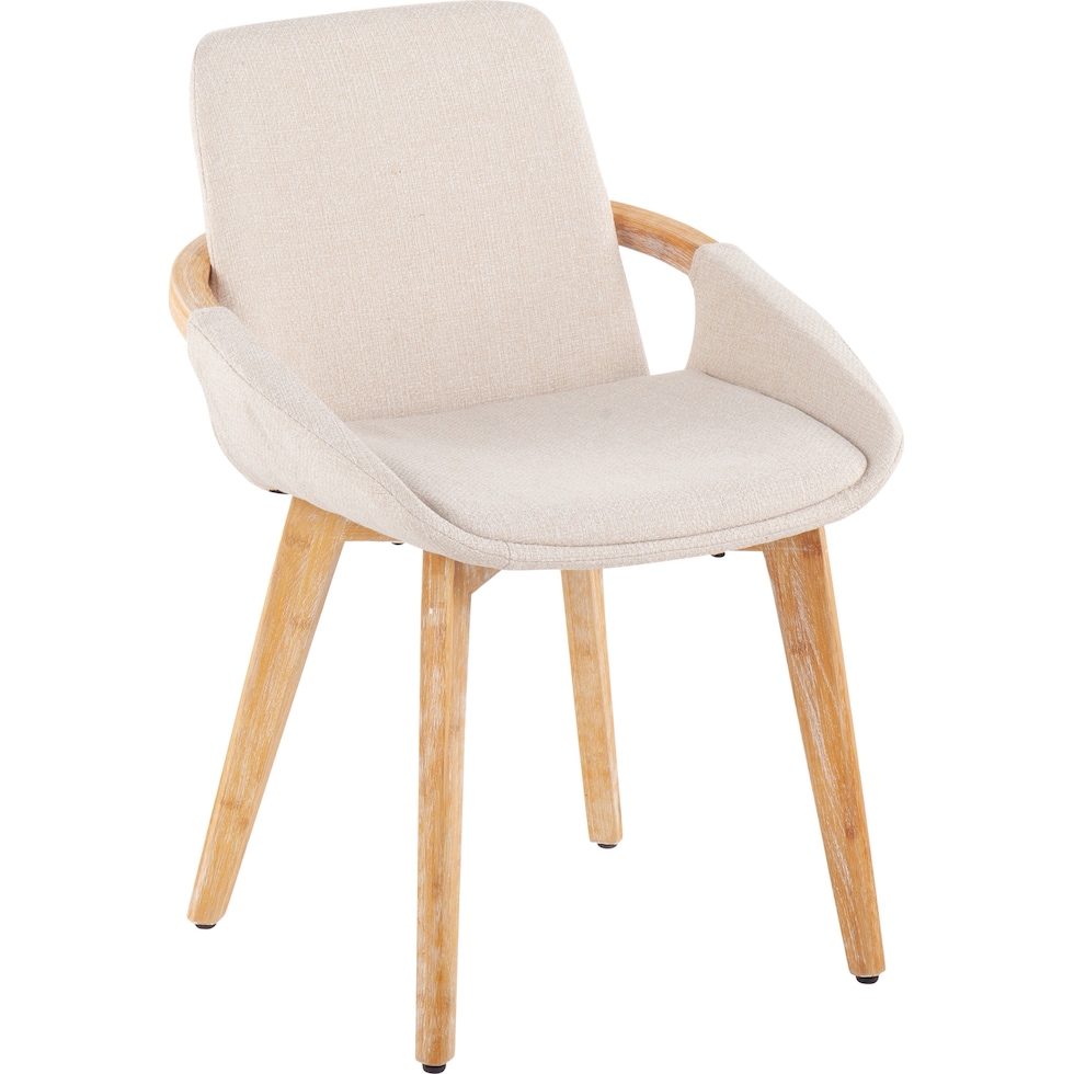 glasgow white dining chair   