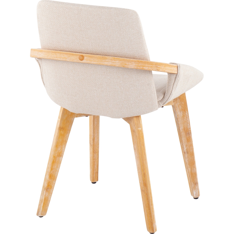 glasgow white dining chair   