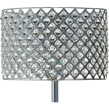 Glass Acrylic Table Lamp