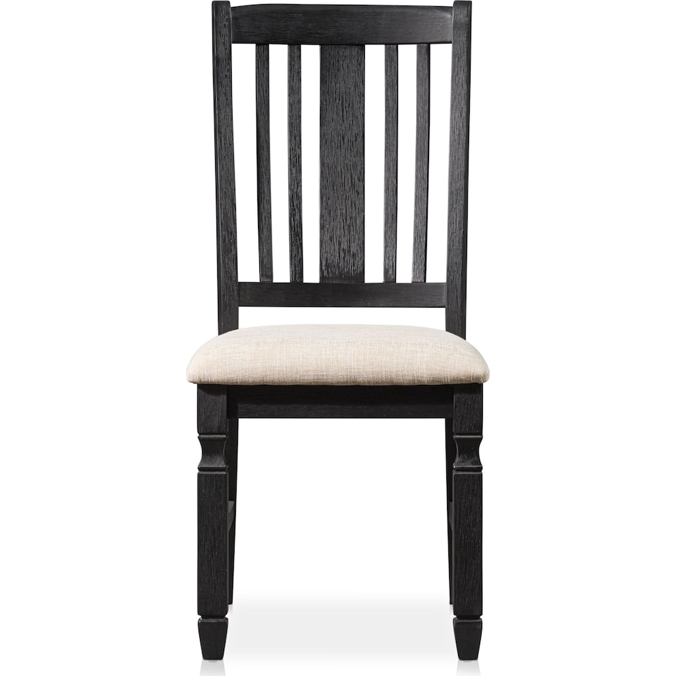 glendale black dining chair   