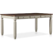 glendale white  pc dining room   